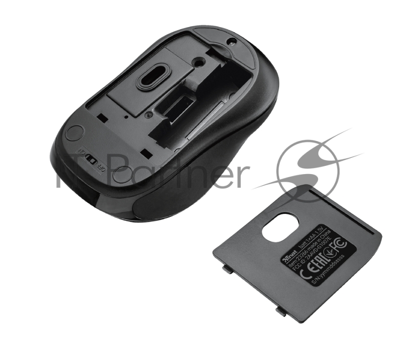 Мышь беспроводная Trust SIERO SILENT WIRELESS MOUSE