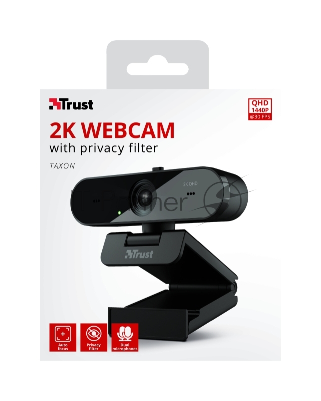 Веб-камера Trust TAXON QHD WEBCAM