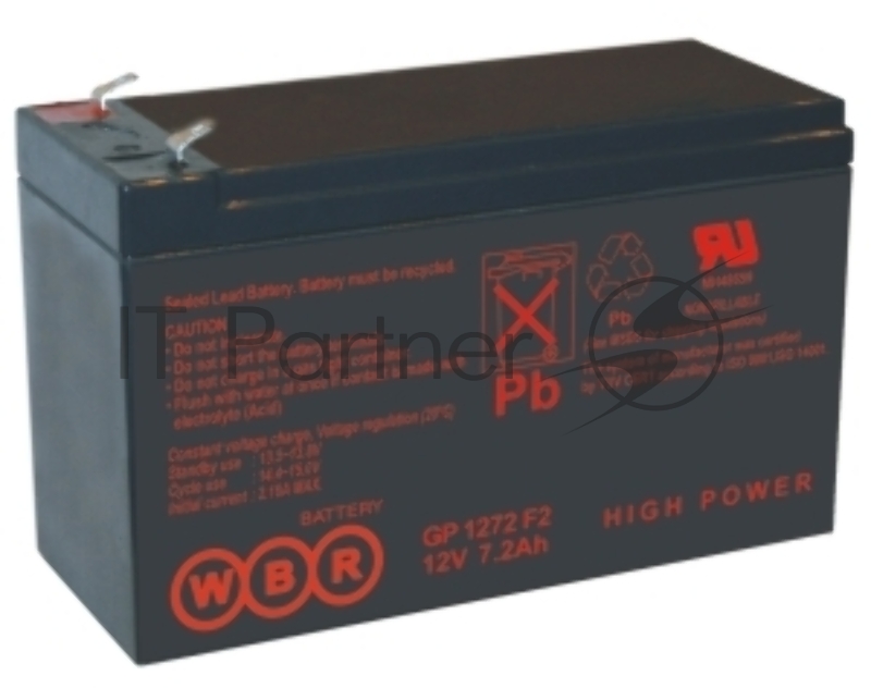 Батарея WBR GP 1272 (12V 7.2Ah) (28W) F2