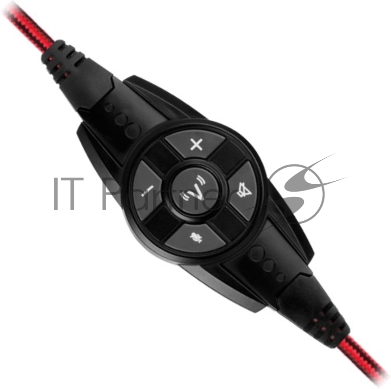 SVEN AP-U996MV Игровые наушники с микрофоном черные (40 мм + 30 мм, USB, 7.1, LED подсветка)