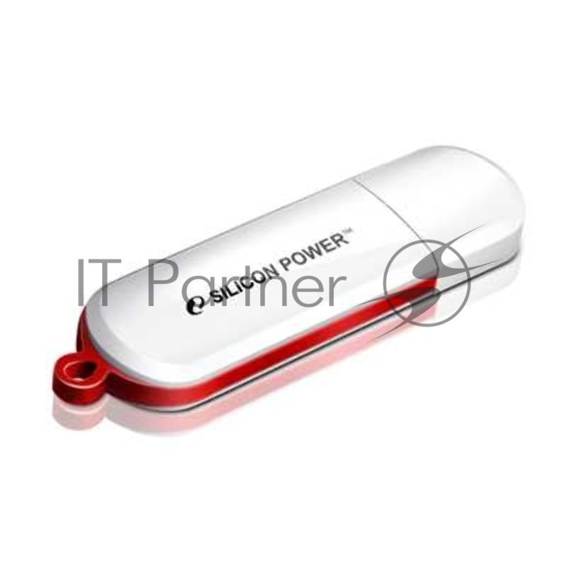 Флеш Диск Silicon Power 8Gb LuxMini 320 SP008GBUF2320V1W USB2.0 белый