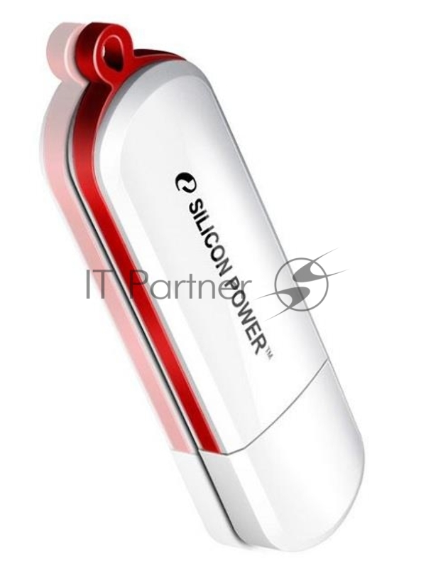 Флеш Диск Silicon Power 8Gb LuxMini 320 SP008GBUF2320V1W USB2.0 белый