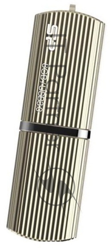 Флеш Диск Silicon Power 8Gb Marvel M50 SP008GBUF3M50V1C USB3.0 золотистый