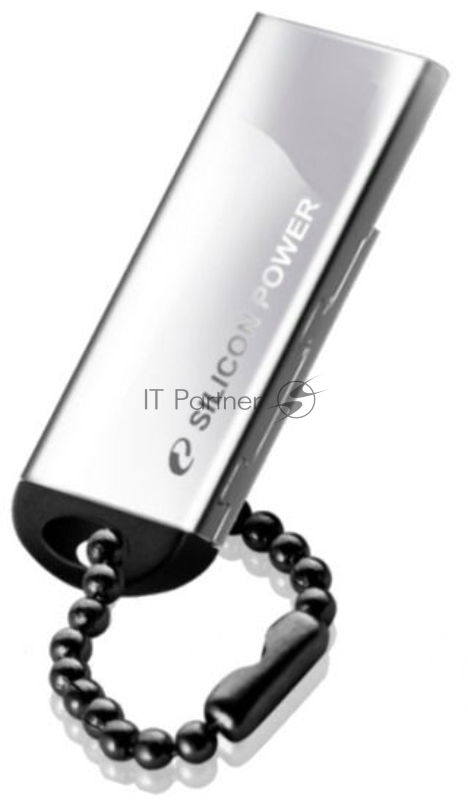 Флеш Диск Silicon Power 8Gb Touch 830 SP008GBUF2830V1S USB2.0 серебристый