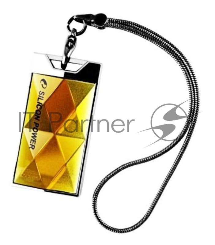 Флеш Диск Silicon Power 8Gb Touch 850 SP008GBUF2850V1A USB2.0 желтый