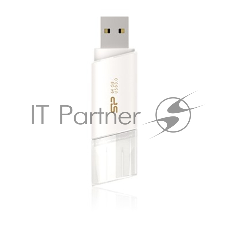 Флеш Диск Silicon Power USB Drive 8Gb Blaze B06 SP008GBUF3B06V1W {USB3.0, White}