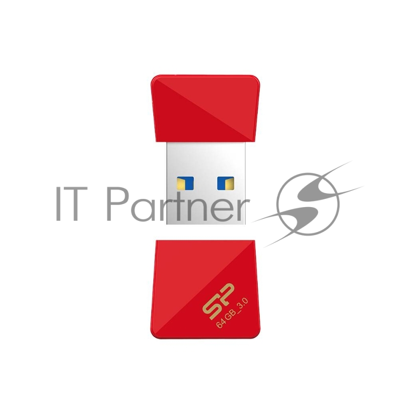 Флеш Диск Silicon Power 8Gb Jewel J08 SP008GBUF3J08V1R USB3.0 красный