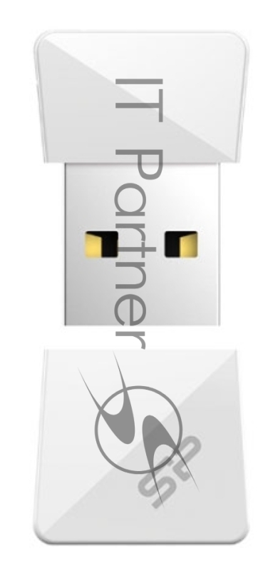 Флеш Диск Silicon Power 8Gb Touch T08 SP008GBUF2T08V1W USB2.0 белый