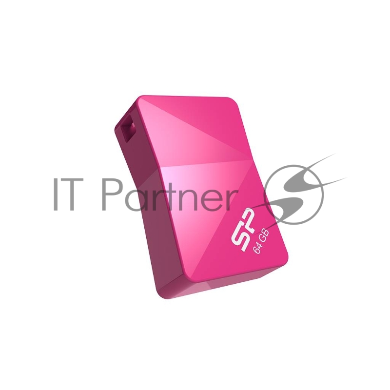 Флеш Диск Silicon Power 8Gb Touch T08 SP008GBUF2T08V1H USB2.0 розовый