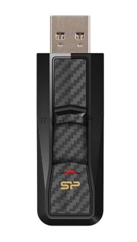 Флеш накопитель 8Gb Silicon Power Blaze B50, USB 3.0, Черный