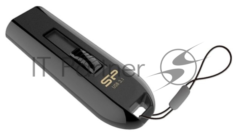 Флеш Диск 8Gb Silicon Power Blaze B21, USB 3.1, Черный