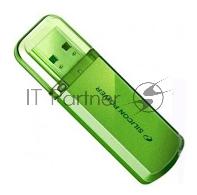Флеш Диск Silicon Power 16Gb Helios 101 SP016GBUF2101V1N USB2.0 зеленый