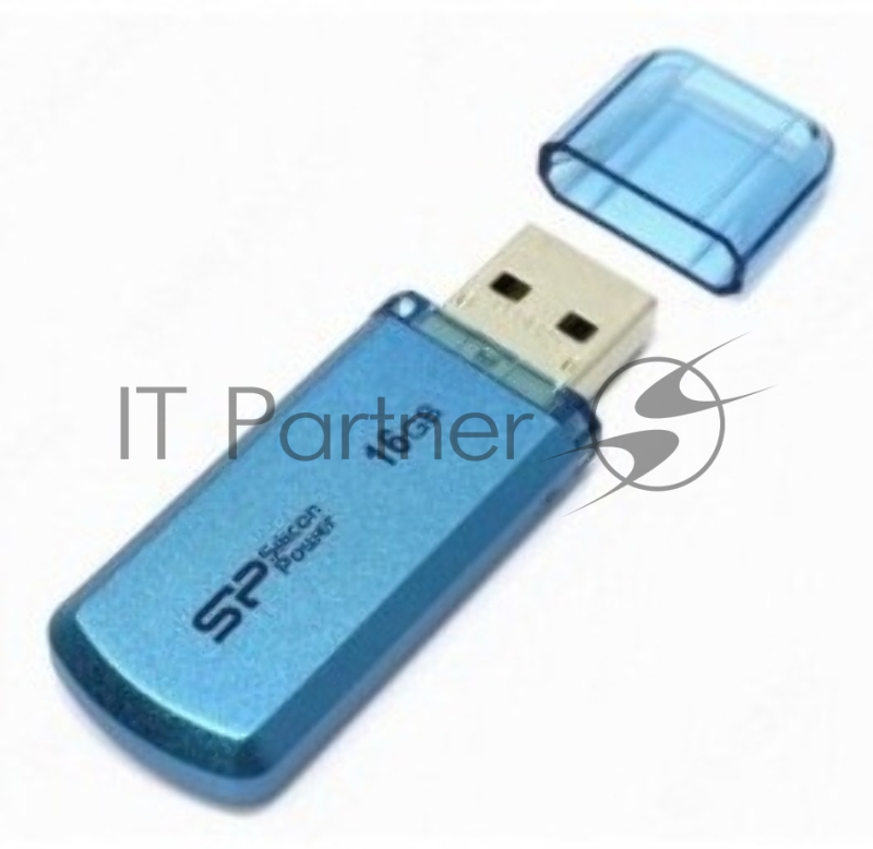 Флеш Диск Silicon Power 16Gb Helios 101 SP016GBUF2101V1B USB2.0 синий