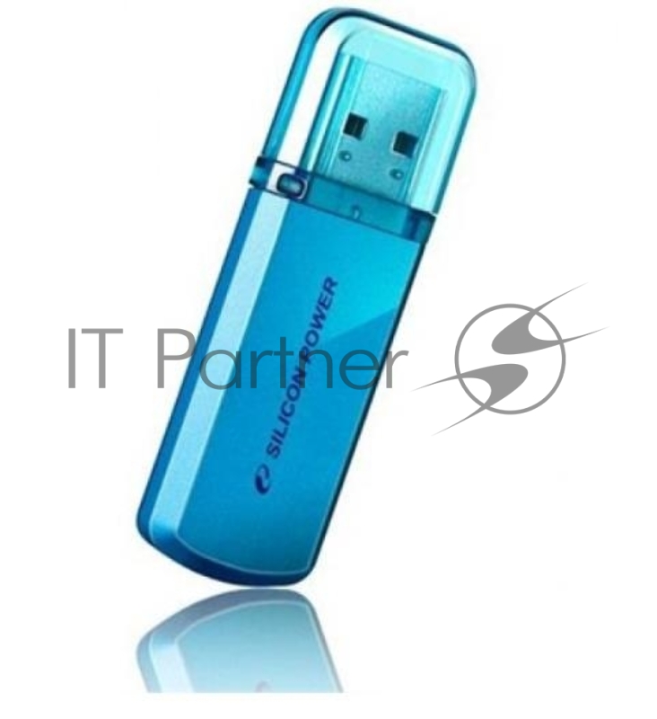 Флеш Диск Silicon Power 16Gb Helios 101 SP016GBUF2101V1B USB2.0 синий