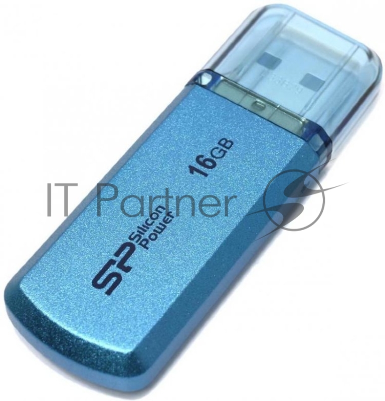 Флеш Диск Silicon Power 16Gb Helios 101 SP016GBUF2101V1B USB2.0 синий