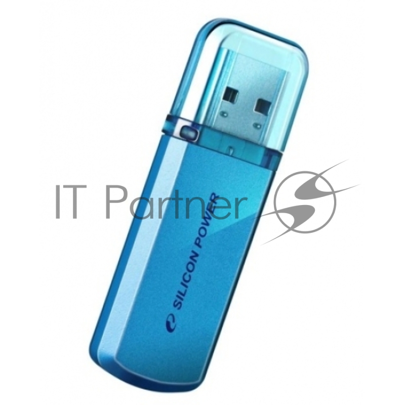 Флеш Диск Silicon Power 16Gb Helios 101 SP016GBUF2101V1B USB2.0 синий