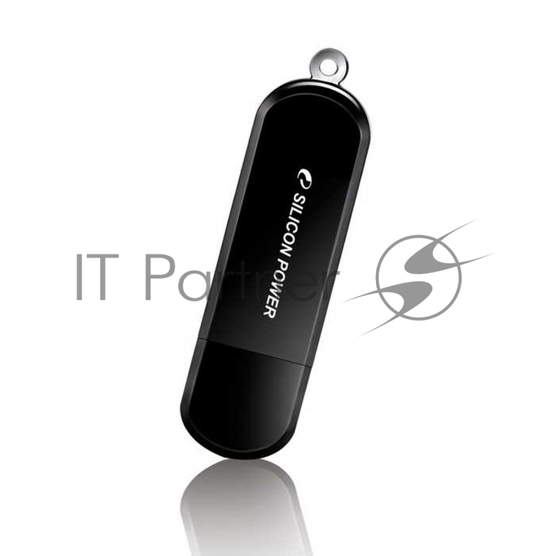 Флеш Диск Silicon Power 16Gb LuxMini 322 SP016GBUF2322V1K USB2.0 черный