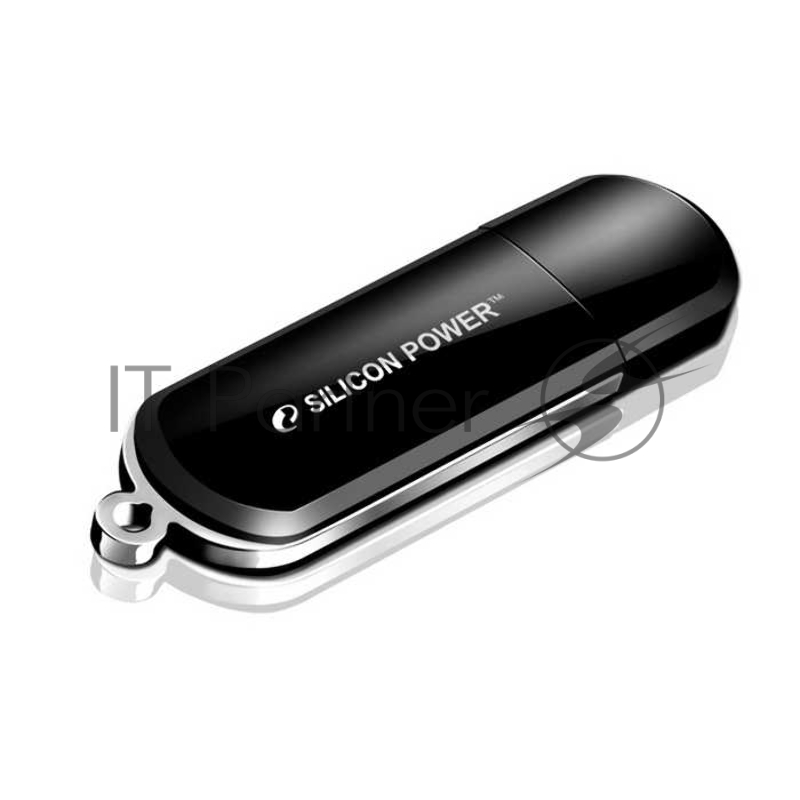 Флеш Диск Silicon Power 16Gb LuxMini 322 SP016GBUF2322V1K USB2.0 черный