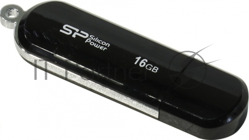 Флеш Диск Silicon Power 16Gb LuxMini 322 SP016GBUF2322V1K USB2.0 черный