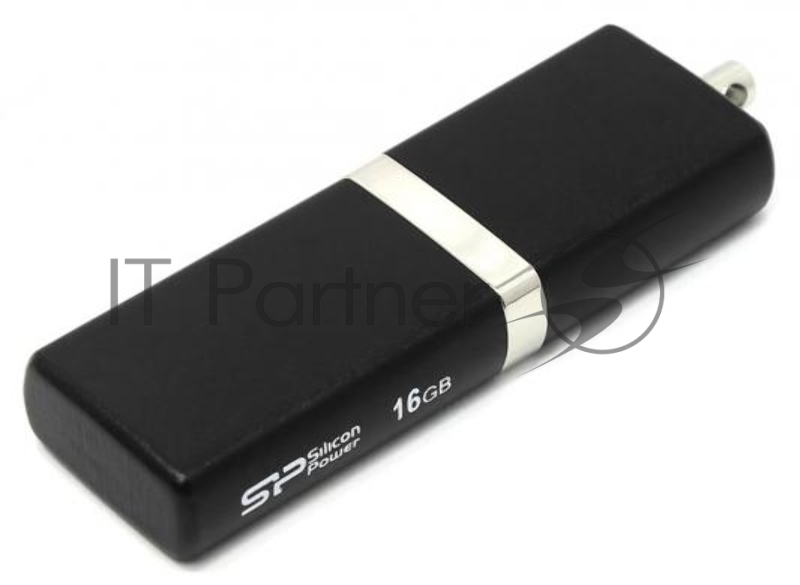Флеш Диск Silicon Power 16Gb Luxmini 710 SP016GBUF2710V1K USB2.0 черный