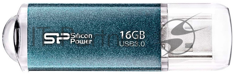 Флеш Диск Silicon Power 16Gb Marvel M01 SP016GBUF3M01V1B USB3.0 синий