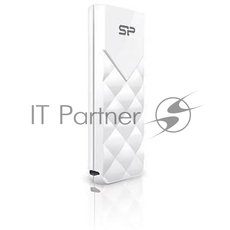 Флеш Диск Silicon Power 16Gb Ultima U03 SP016GBUF2U03V1W USB2.0 белый