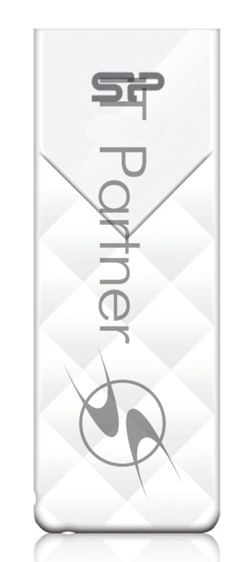 Флеш Диск Silicon Power 16Gb Ultima U03 SP016GBUF2U03V1W USB2.0 белый