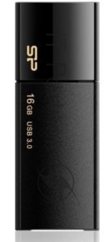 Флеш Диск Silicon Power 16Gb Blaze B05 SP016GBUF3B05V1K USB3.0 черный