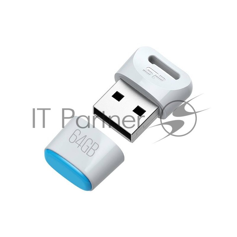 Флеш Диск Silicon Power 16Gb Touch T06 USB2.0 белый