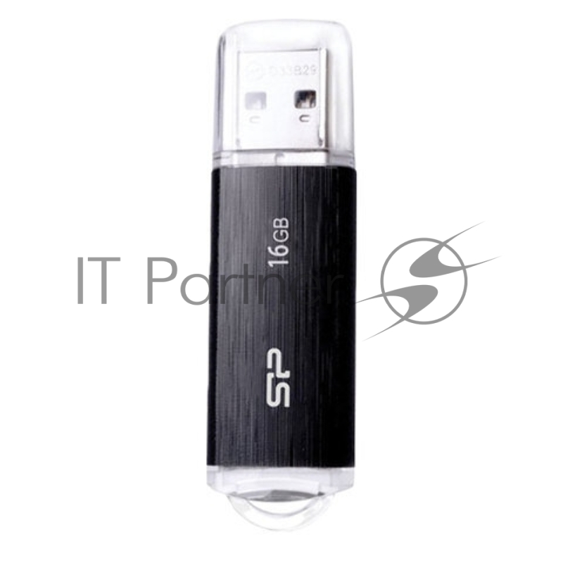 Флеш Диск Silicon Power 16Gb Ultima U02 SP016GBUF2U02V1K USB2.0 черный