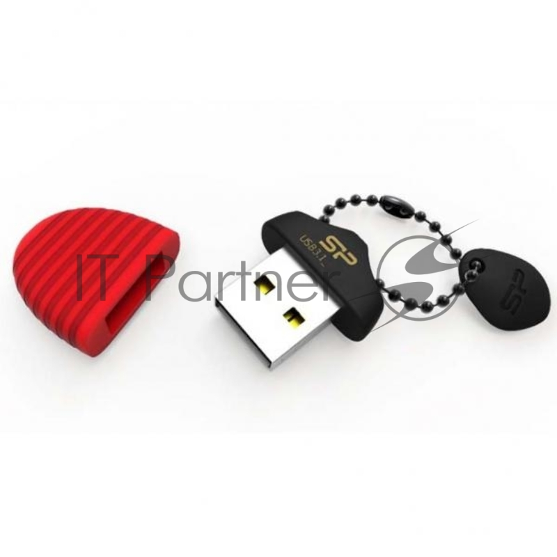 Флеш Диск Silicon Power 16Gb J30 SP016GBUF3J30V1R USB3.1 красный/черный