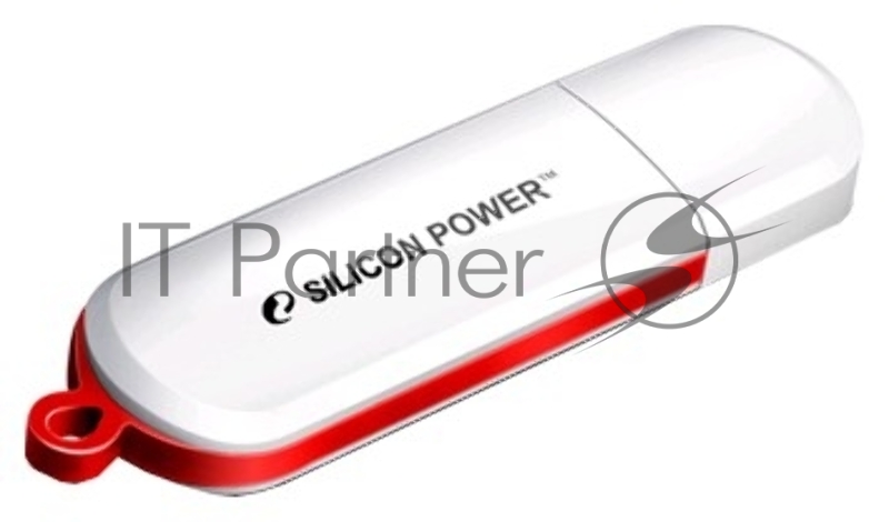 Флеш Диск Silicon Power 32Gb LuxMini 320 SP032GBUF2320V1W USB2.0 белый