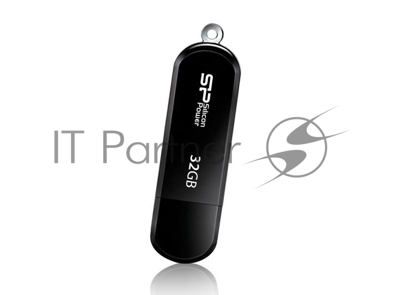 Флеш Диск Silicon Power 32Gb LuxMini 322 SP032GBUF2322V1K USB2.0 черный