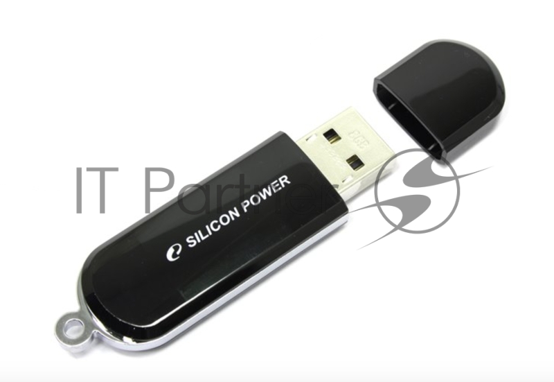 Флеш Диск Silicon Power 32Gb LuxMini 322 SP032GBUF2322V1K USB2.0 черный