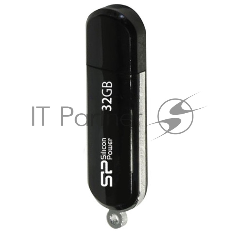Флеш Диск Silicon Power 32Gb LuxMini 322 SP032GBUF2322V1K USB2.0 черный