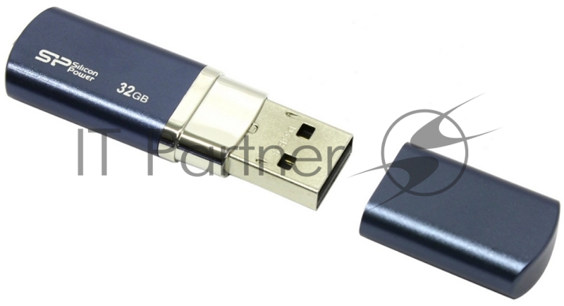 Флеш Диск Silicon Power 32Gb LuxMini 720 SP032GBUF2720V1D USB2.0 синий