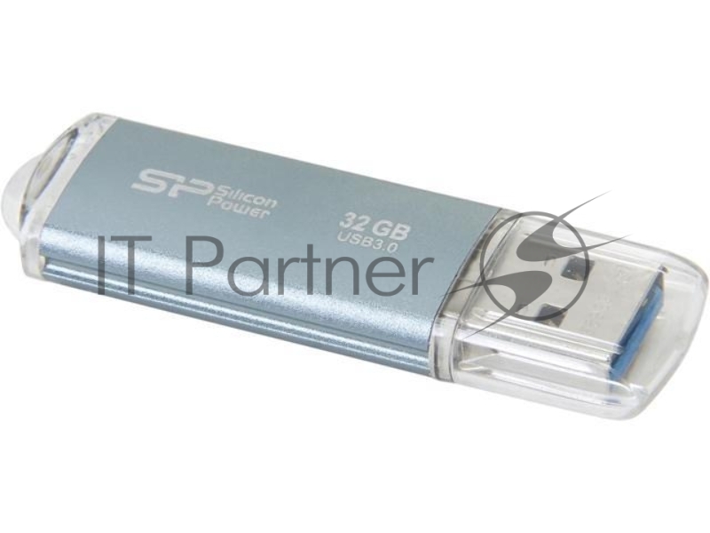 Флеш Диск Silicon Power 32Gb Marvel M01 SP032GBUF3M01V1B USB3.0 синий