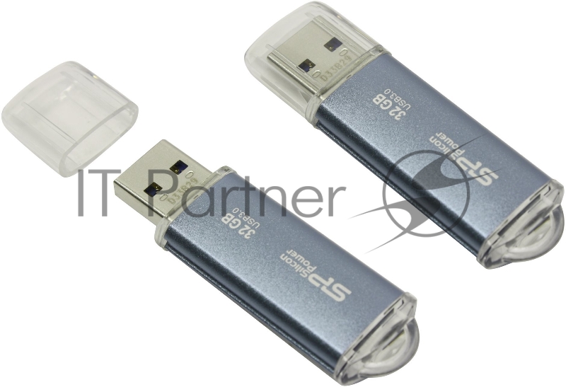 Флеш Диск Silicon Power 32Gb Marvel M01 SP032GBUF3M01V1B USB3.0 синий