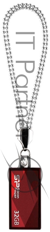 Флеш Диск Silicon Power 32Gb Touch 810 SP032GBUF2810V1R USB2.0 красный