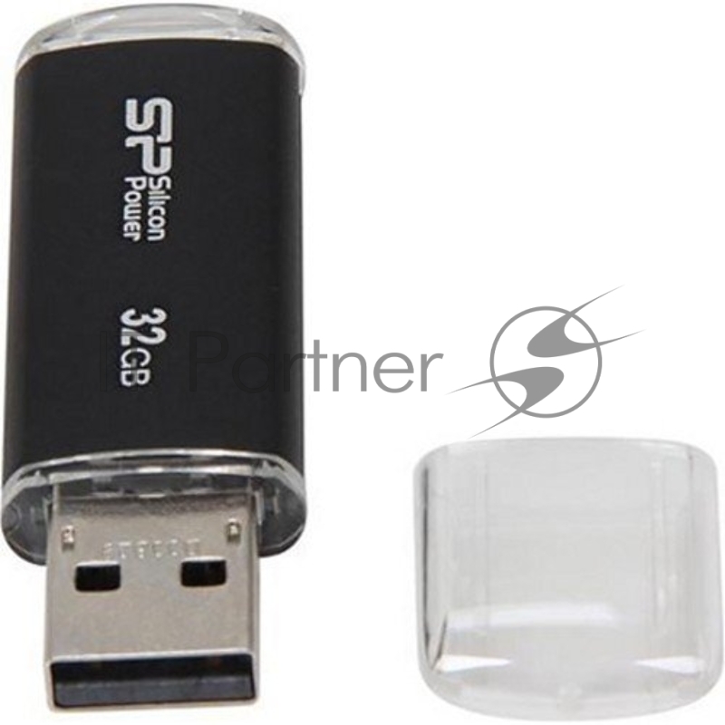 Флеш Диск Silicon Power 32Gb Ultima II-I Series SP032GBUF2M01V1K USB2.0 черный