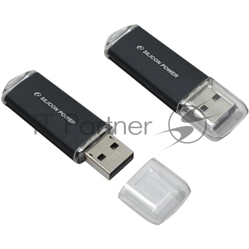 Флеш Диск Silicon Power 32Gb Ultima II-I Series SP032GBUF2M01V1K USB2.0 черный