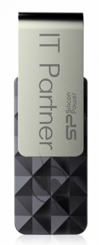 Флеш Диск Silicon Power 32Gb Blaze B30 SP032GBUF3B30V1K USB3.0 черный/серый