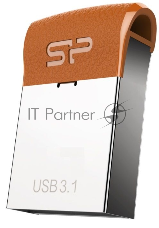 Флеш Диск Silicon Power 32Gb J35 SP032GBUF3J35V1E USB3.1 серебристый/коричневый
