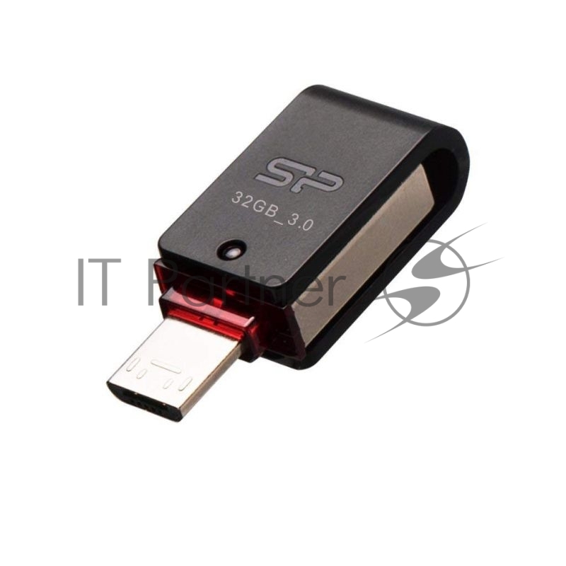 Флеш Диск Silicon Power 32Gb X31 SP032GBUF3X31V1K USB3.0 серебристый