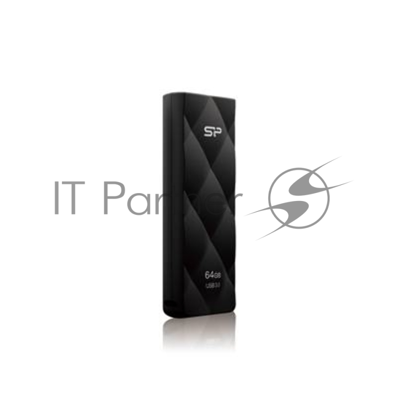 Флеш Диск Silicon Power 64Gb Blaze B20 SP064GBUF3B20V1K USB3.0 черный