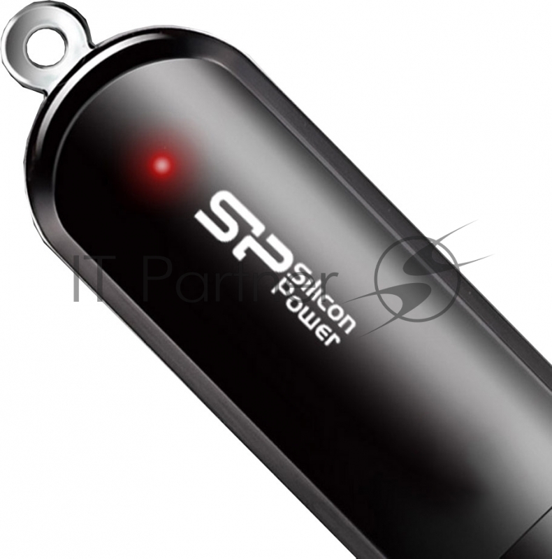 Флеш Диск Silicon Power 64Gb LuxMini 322 SP064GBUF2322V1K USB2.0 черный