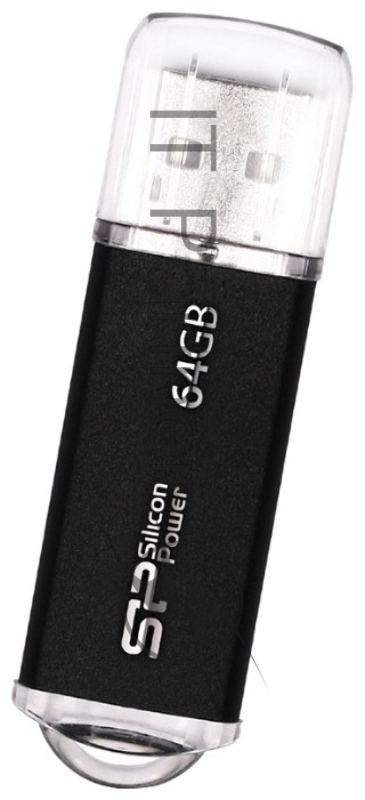 Флеш Диск Silicon Power USB Drive 64Gb Ultima II SP064GBUF2M01V1K {USB2.0, Black}