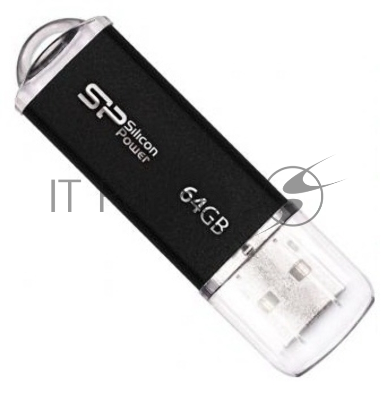 Флеш Диск Silicon Power USB Drive 64Gb Ultima II SP064GBUF2M01V1K {USB2.0, Black}