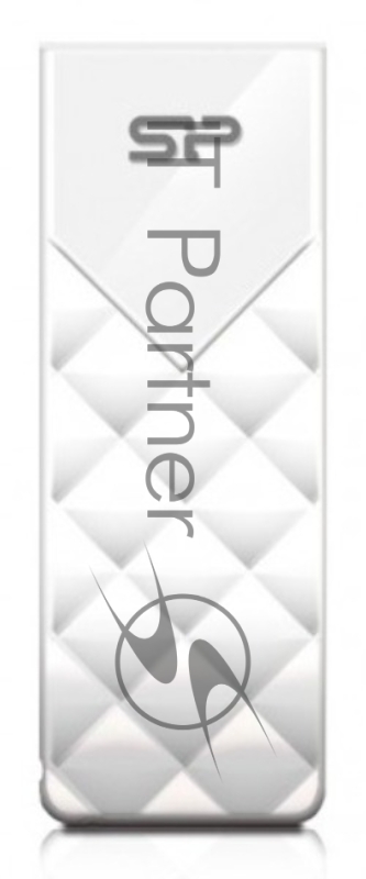 Флэш Диск Silicon Power USB Drive 64Gb Ultima U03 SP064GBUF2U03V1W {USB2.0, White}