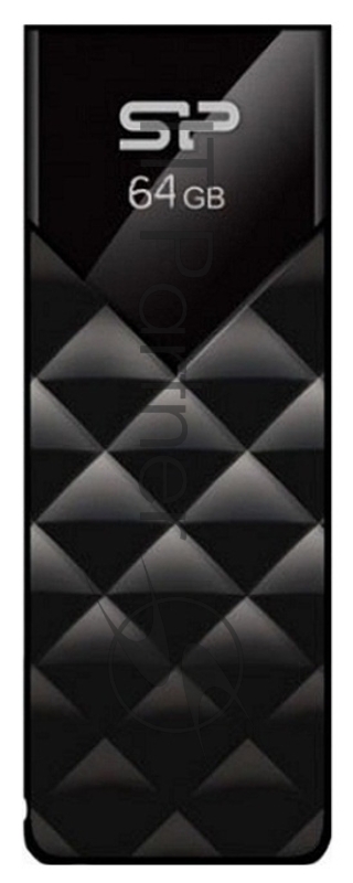 Флеш Диск Silicon Power USB Drive 64Gb Ultima U03 SP064GBUF2U03V1K {USB2.0, Black}